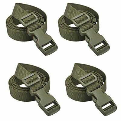 JETEDC 2.5cm Molle X[cP[Xxg וh~ \ oh (O[-4pcs, 100cm)