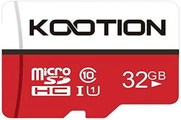 KOOTION microSDカード 32GB Nintendo Switch 動作確認済 Class10 UHS-I メモリカード SDHC マイクロSDカード 超高速転送 スマートフォン ドライブレコーダー デジカメ ターブレッド PC 対応