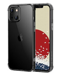 【 360°エアバッグ ? 音響強化 ? 黄変防止 】ONES iPhone 14 音楽 ケース 半透明 ● 米軍MIL規格 超耐衝撃 『 レンズ保護 ? 画面保護 』〔 Qi充電 ? 薄型 超軽量 〕 ストラップホール 滑り止め 衝撃吸収 高弾性 シリコン クリア カバー