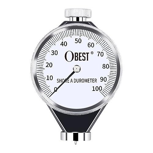 OBEST 硬度計 アナログ デュロメーター (A型) 硬度測定 0-100 HA…