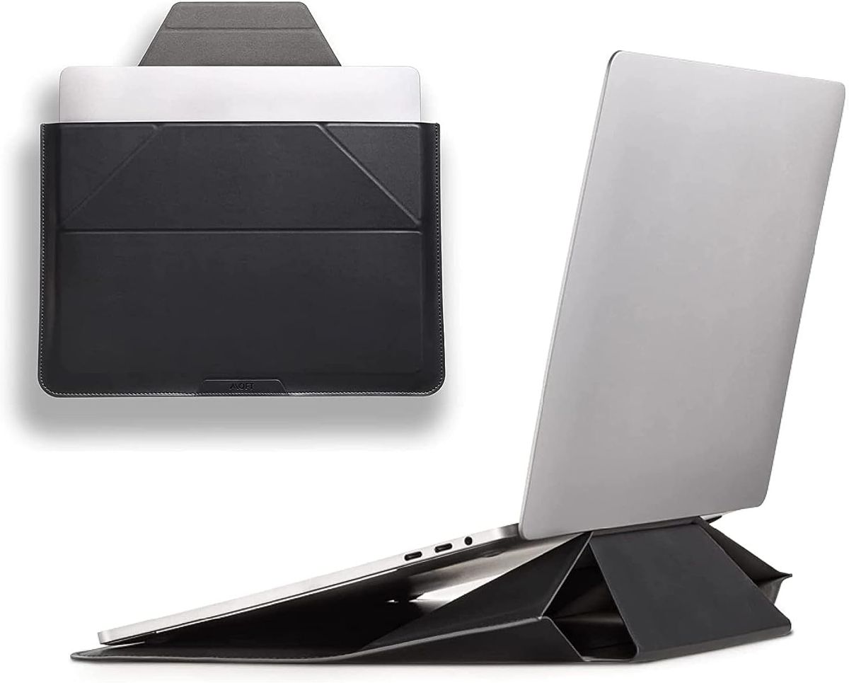 MOFT 「最新開発」ノートpcケース ノートpcスタンド ノートパソコンケース ノートパソコンスタンド 多機能 ケース/スタンド兼用 macbook air 用ケース surface laptop用ケース 13.3インチ までのサイズに対応(ブラック)