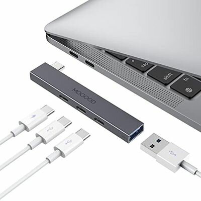 MOGOOD USB C Hub USB C Splitterm[gp\RUSB C Splitterij^T|[gĂȂjUSB CUSB C Hubs}`|[gA_v^T|[g60 Wd]USB CUSBCA_v^MacBookAChromebookȂǂɓKp