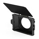 SmallRig ミニ マットボックス (Lite版) Mini Matte Box Lite版 サンフード Φ 67/72/77/82-95mmアダプターリング付き サンシェード 4x5.65インチフィルターフレーム付き ポーチ付き ミニ レンズ フード-3575