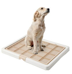 Smart Paws 76X62CMしつけ用 ステップトレー レギュラー 犬のトイレペット トイレ (コーヒー)