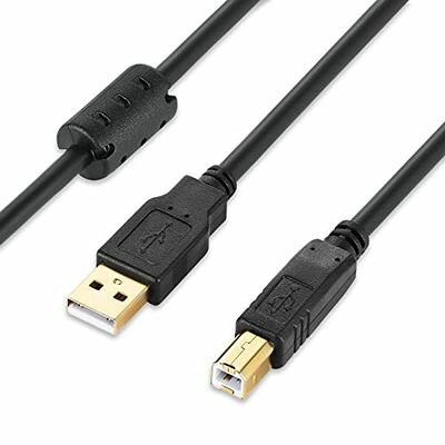 XBOHJOE USB 2.0 ץ󥿡֥2m A-B åͥType B˥ʡ֥롢 HPΥ...