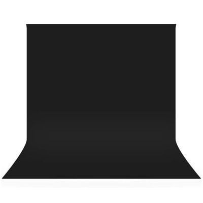 UTEBIT 背景布 黒 布 撮影用 100 x 150 cm 折りたたみ 背景シート 無地 生地 背景 スタンド ポール対応 バックスクリーン 写真/ビデオ/テレビに対応 ポリエステル ブラック 撮影用背景シート サイズ1m x 1.5m 暗幕 遮光 Black Backdrop