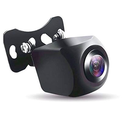 KIYOYO バックカメラ 100万画素 リアカメラ 車載 夜でも見える 汎用 バック カメラ 魚眼レンズ 防塵 防水 超小型 角度調整可能 取付簡単 日本語マニュアル付き