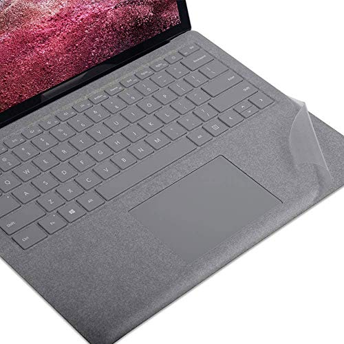 xisiciao For Surface Laptop3/4/5 フル サイズ キーボード パーム レス カバーサーフェス ラップトップ用 3台 パーム パッド リスト レスト フィルム プロテクター 避ける ステイン 13.5インチ ラップトップ用 (透明 ラップトップ 3/4/5 13.5 インチ用)