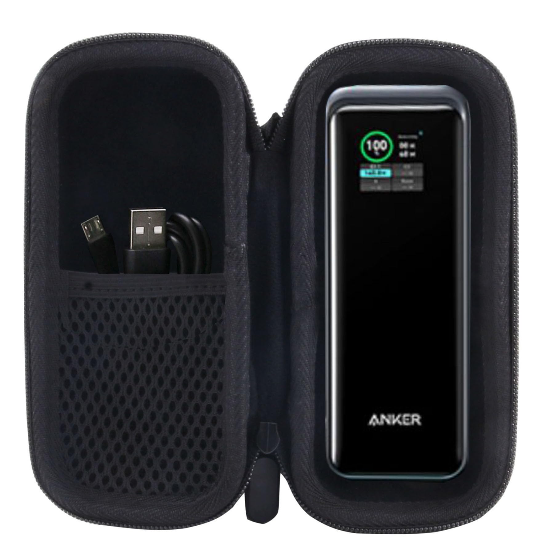 Anker モバイルバッテリー WERJIA 収納ケース対応 Anker Prime Power Bank (12000mAh, 130W) モバイルバッテリ (for Anker Prime Power Bank (12000mAh, 130W))