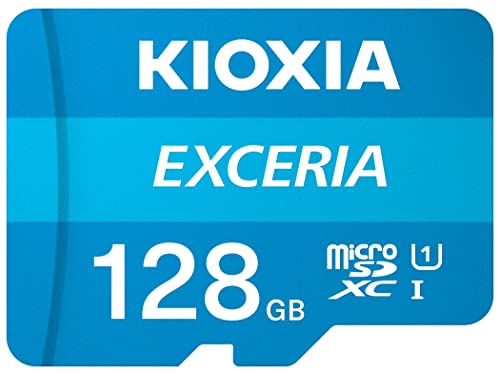 KIOXIA(キオクシア) 旧東芝メモリ microSD 128GB UHS-I Class10 (最大読出速度100MB/s) Nintendo Switch動作確認済 国内サポート正規品 メーカー保証5年 KLMEA128G