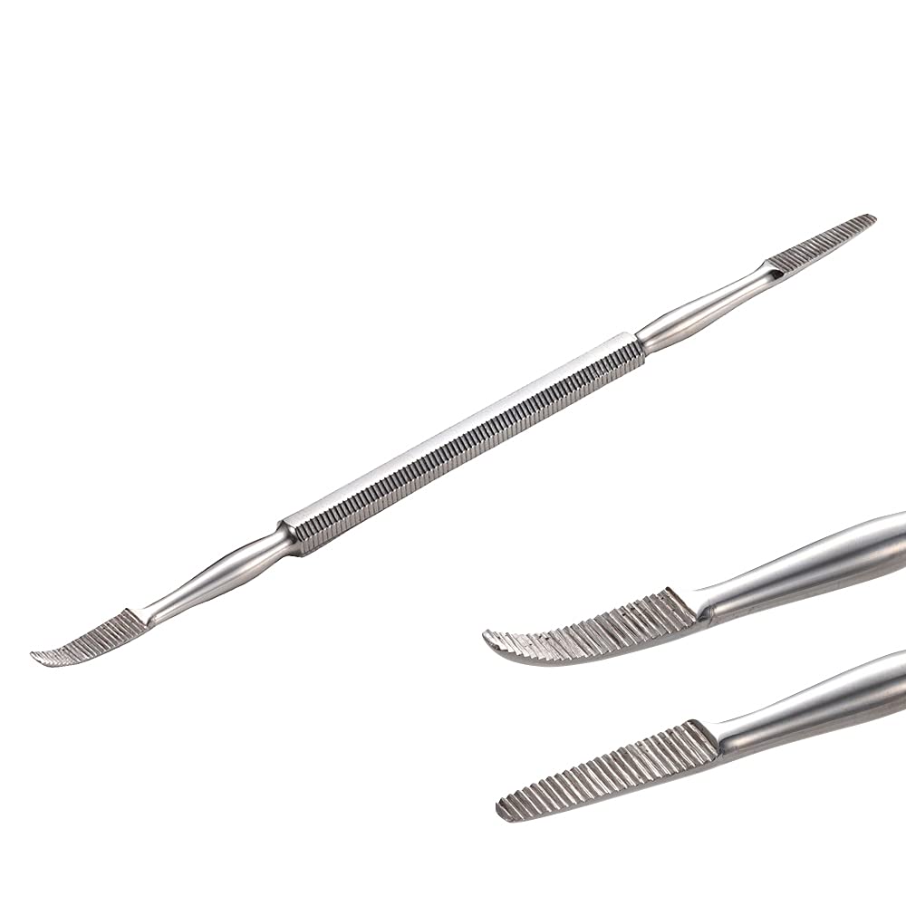 RA: アイメディア 巻き爪ヤスリ 巻爪 ケア ステンレス 爪やすり 爪切り カーブ ストレート ダブルヘッド 足の爪