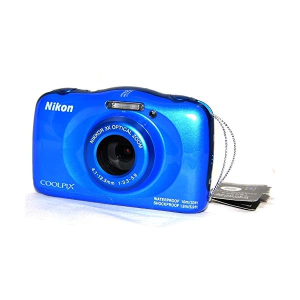 デジタルカメラ COOLPIX W100 防水 W100BL クールピクス ブルーのサムネイル