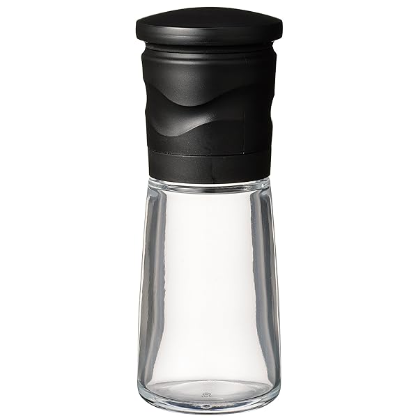 ミル 90ml セラミック ソルト&ペッパー 結晶塩 岩塩 胡椒 ス 山椒 調味料入れ 粗さ調節 分解洗浄 ブラ..