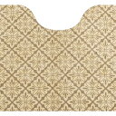 使い捨て 介護 トイレマット トイレシート 撥水 滑り止め 縦55×横60cm 15枚入 ベージュ