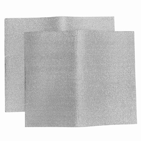 2枚入 アルミ断熱シート 業務用 5mm厚さ 50cm × 60cm 両面アルミ蒸着 発泡断熱 保冷保温シート 窓 床 ..