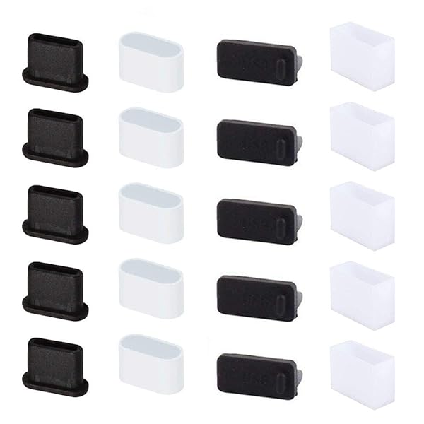 Type-C USB3.1 USBポートコネクタ防塵保護カバー・キャップ シリコンタイプ USB2.0/USB3.0 USB-Aタイプ オス メス USB コネクタカバー キャップ USB ポート ハブ ケーブル 防塵 防湿 防錆 端子保護キャップ