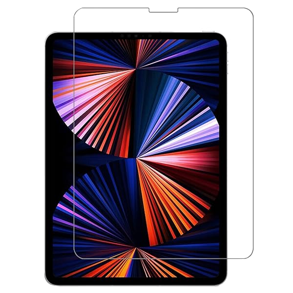 【2枚入り】iPad Pro 12.9 (2022 第6世代 M2/2021 第5世代 / 2020 第4世代 / 2018 第3世代) 用 アイパッドPro12.9 ガラスフィルム 液晶保護強化ガラス 高度透明/硬度9H/気泡ゼロ/貼り付け簡単/旭