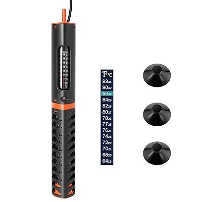 30W/50W/100W 水槽用ヒーター：温度調節できる水中型ヒーター カバー付きの石英防爆ガラスヒーター 10-..