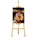 イーゼル 木製 イーゼル 150CM 高さ調節可能 スケッチ 写生 看板 絵画 イーゼル スタンド
