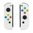 Switch ニンテンドースイッチ Joy-Con カラー置換ケース代わりケース 外殻 Switch Joy-Con 交換ケース ボタンカバー付 アナログスティックカバー+ボタンカバー ABXYボタン 方向ボタン 保護カバー 改造 修理 着せ替えケー