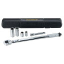 角利(KAKURI) トルクレンチセット 収納ケース付 トルク範囲28-210N.m ソケット14/17/19/21mm エクステンションバー125mm 差込角12.7mm ツール 工具 タイヤ交換 車 バイク 自転車 ラチェット式 マルチクラフト