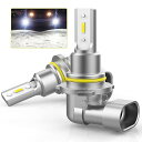 GOSMY HB4 LED フォグランプ専用 (国産車) ホワイト 2000LM LED フォグ CSP1860SMD LED素子2連 12V車対応 6000K-6500K (2本セット)