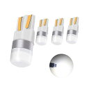 T10 LED バルブ ホワイト 6000K 10V-60V電圧、12V-24V車兼用 ポジションランプ W5W 194 175 161 168 12961 HP1860チップ CANBUSキャンセラー内蔵 360度 ルームランプ ナンバー灯、4個セ