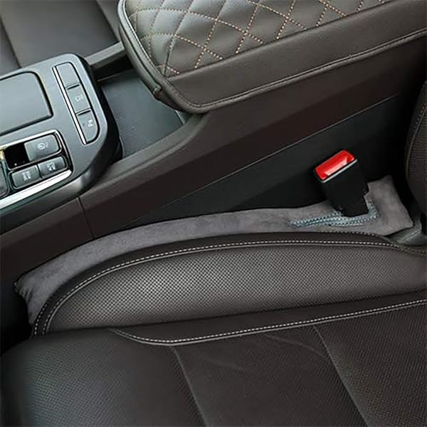 スウェード隙間クッション (2Pセット) (グレー)