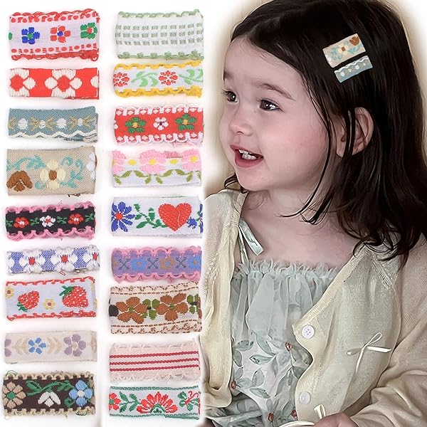 ベビー ヘアクリップ 赤ちゃん 子供用 ヘアピン 前髪クリップ ヘアアクセサリー キッズ 18個セット へあアクセサリー ベビーヘアピン 女の子 リボン 髪どめ かわいい おしゃれ 出産祝い