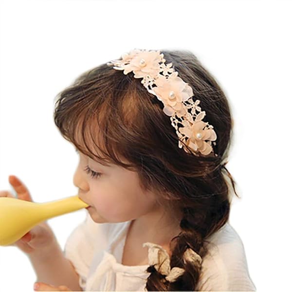ベビー ヘアバンド カチューシャ こども お花 子供 へあアクセサリー ヘアアクセサリー リボン 女の子 赤ちゃん かみかざり おしゃれ フォーマル お宮参り 発表会 誕生日 プレゼント ドレス (ピンクB)