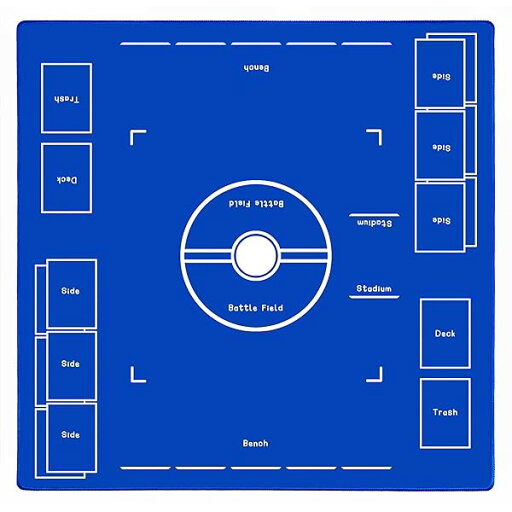 厚さ3mm プレイマット 全面縫製仕様 ラバープレイマット 滑り止め 専用アウトドアグレードの600D防水収納バッグ カードゲーム 60×60cm (3mm厚スタイル, 3mm青) 厚さ3mm プレイマット 全面縫製仕様 ラバープレイマット 滑り止め 専用アウトドアグレードの600D防水収納バッグ カードゲーム 60×60cm (3mm厚スタイル, 3mm青)