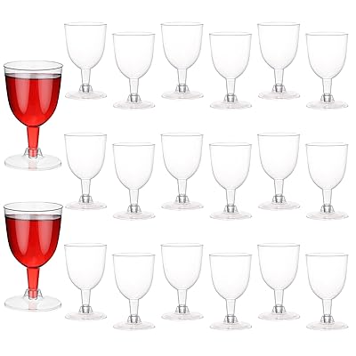 ワイングラス 使い捨て 25個【日本食品規格検査済み】シャンパングラス プラスチック 硬質プラスチック..