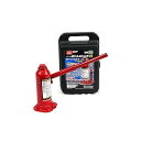 車用ボトルジャッキ 4t SG規格適合品 コンパクト収納 【最低位】190mm~250mm【最高位】312mm~372mm SUV・トラック・ワンボックス アジャスター付き EM-513(2)