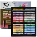 スーパーソフト オイルパステル 超柔軟油彩26点 パステルカラー パステル色 マカロン色 Extra Soft Oil Pastels 26pcs Pastel Colour プレミアム 26個 パステル&メタリックカラーアソートカラー 鮮やかなバタ(3)