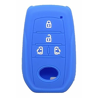 シエンタ キーカバー 4ボタン トヨタ専用設計 スマートキーケース新型 キーケース ノア 90系 新型ヴォクシー VOXY NOAH 90系 トヨタ 車用 (ブ...