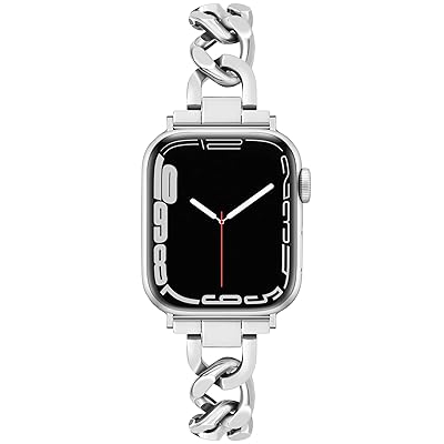互換アップルウォッチ バンド Apple Watch バンド 金属チェーンベルト 46mm 45mm 44mm 49mm 42mm iWatch Series 10 9 SE 8 7 6 5 4 3 2 1 Ultra バンド リング型 工具付き(シ 互換アップルウォッチ バンド Apple Watch バンド 金属チェーンベルト 46mm 45mm 44mm 49mm 42mm iWatch Series 10 9 SE 8 7 6 5 4 3 2 1 Ultra バンド リング型 工具付き(シ