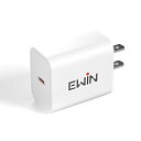 Ewin 30W 急速充電器 Type-C PD 充電器 USB-C 小型 軽量 (iPhone iPad Macbook Surface対応) PSE iPh...
