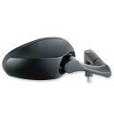 バイクミラー ナポレオン リュートミラー ブラック 左右共通 10mm 正ネジ APE-104-10(2)