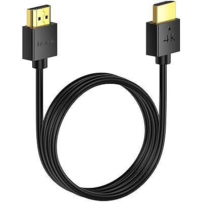 HDMI ケーブル 3m HDMI2.0規格 スリム 薄型 ハイスピード 18Gbps 4K@60Hz/HDR/ARC/3D/イーサネット対応 テレビ,PS5/4/3,Xbox,Nintendo Switch,Apple TV,Fire TVなど適用