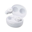 JVC HA-A5T-W ワイヤレスイヤホン Bluetooth ホワイト カナル型 最大15h再生 生活防水 小型 軽量 音量調節