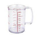 KAI 液だれしにくい どこでも注げる 耐熱 計量カップ 500ml 食洗機対応 クリア KAI KITCHEN 日本製 DH8126