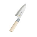 KAI 出刃包丁 関孫六 銀寿 ステンレス 左用 150mm 日本製 お手入れ簡単 AK5062