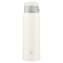 水筒 直飲み 【ワンタッチオープン】 ステンレスマグ 480ml ペールホワイト SM-SF48-WM