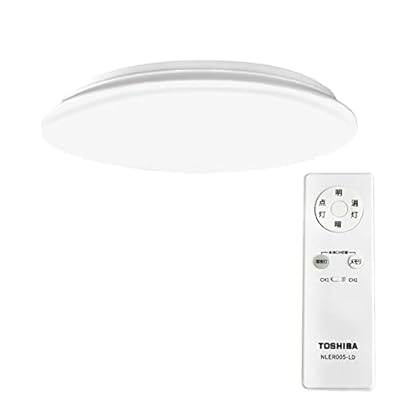 LEDシーリングライト 調光タイプ 6畳(日本照明工業会基準)3699lm シンプル しっかり明るい LED常夜灯 リモコン付き NLEH06MALA-DLD