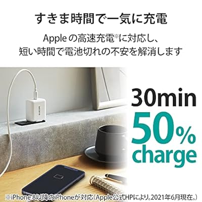BUFFALO 2.4A-AC Lightning直付け 2.5m ホワイト BSMPA2403LC2WH(代引不可)
