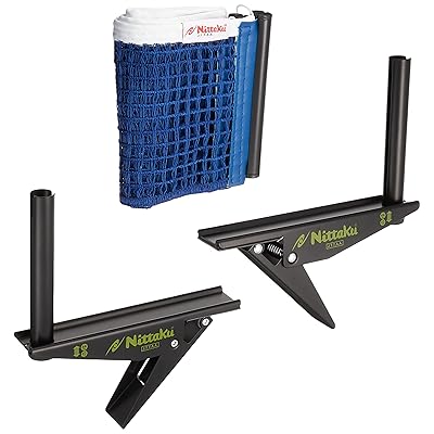 卓球用 アジャストサポート&ネットセット NT-3407 ブルー/ブラック 卓球用 アジャストサポート&ネットセット NT-3407 ブルー/ブラック