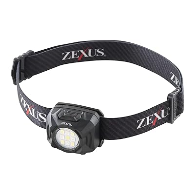 ZEXUS(ゼクサス) LEDライト ZX-R30 充電式 [最大400ルーメン メインLED点灯時間:最大8時間 白/赤色]