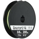PEライン タナトル4 200m 0.8号 17.8lb PL-F64R 釣り糸