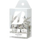 ゴルフ ウッドティー(ショート・43本入り) GAG302 ホワイト 2023年モデル