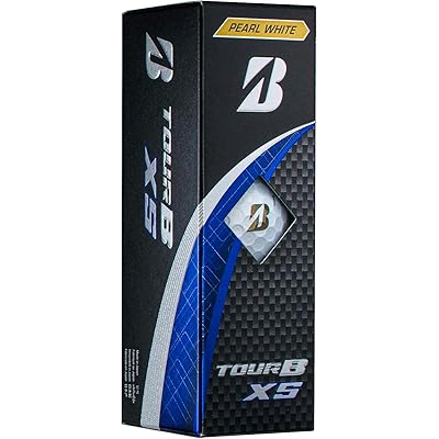 ゴルフボール TOUR B XS 2024年モデル スリーブ箱 3球入 パールホワイト S4GXJ